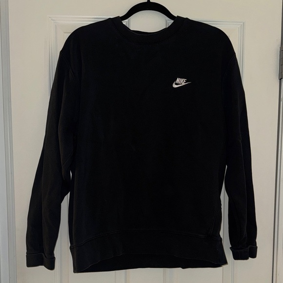 Nike Other - Nike Men's Classic Black Crewneck Sweater